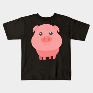 Adorable Pig Cute Baby Pig for Pig Lovers Kids T-Shirt